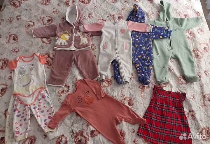 Одежда на девочку пакетом 62-68