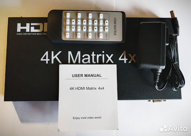 Hdmi Матрица 4X4 с поддержкой 2k-4k