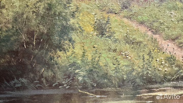 Картина маслом на холсте большая 150х80