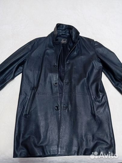 Мужской кожаный френч