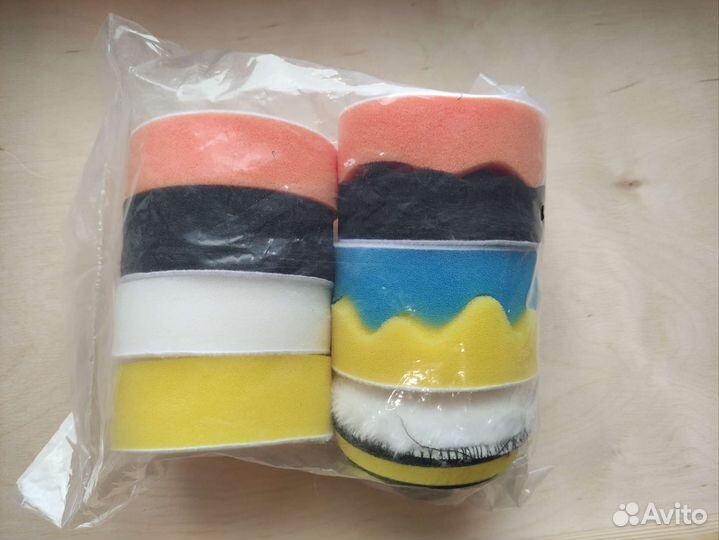 Набор губок для полировки/ полировка авто