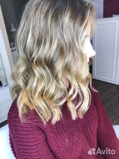 Сложное окрашивание волос