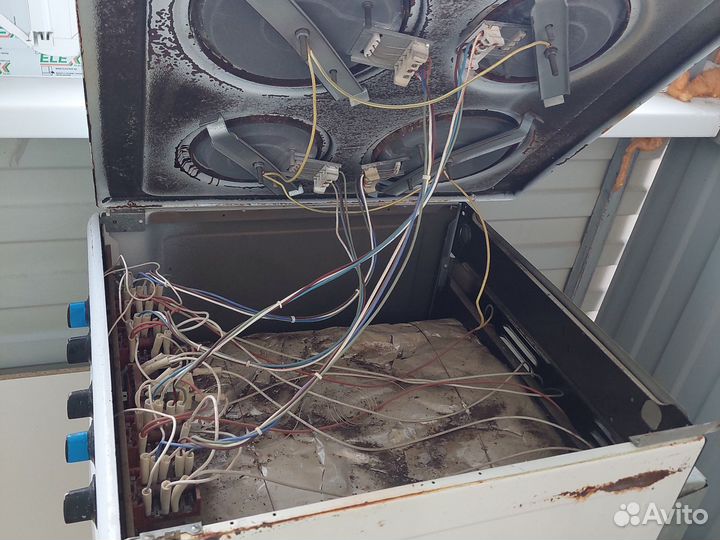 Плита электрическая бу с духовкой москва