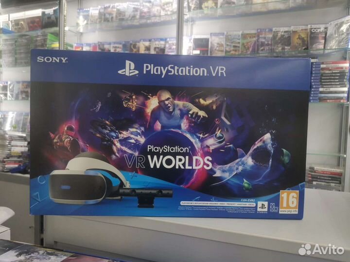 Sony PlayStation VR шлем V2 V2(CUH-ZVR2) новые Б/У