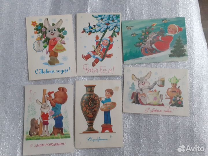 Открытки СССР:владимирский,зарубин