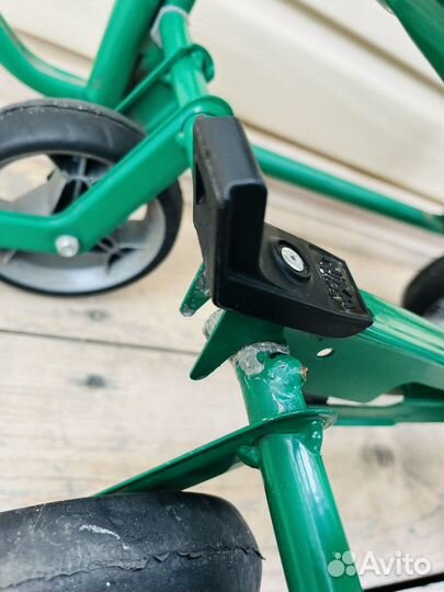 Детские санки на колесах складные