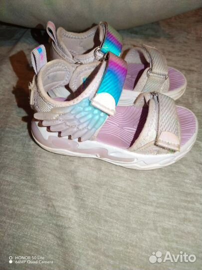 Сандалии для девочки 24 размер