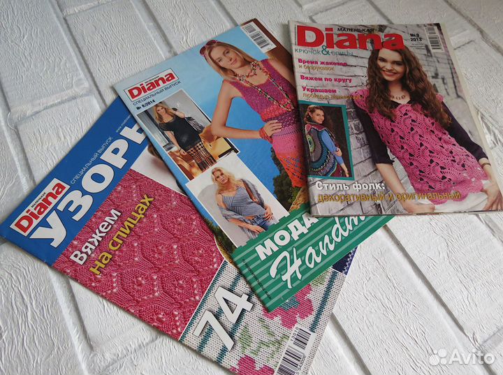 Журналы и книги по вязанию