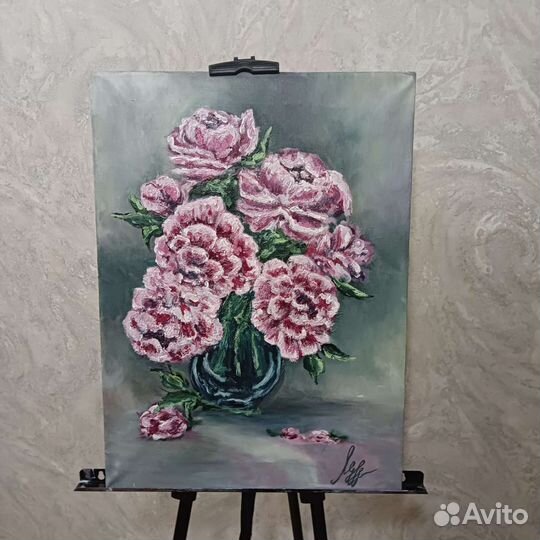 Картина акрил холст