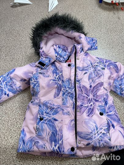 Зимний костюм для девочки