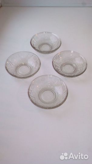 Стеклянные блюдца СССР