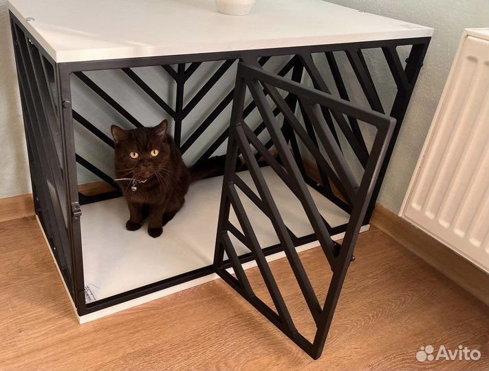 Вольер в квартиру. Антивандальная клетка