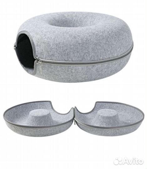 Домик лежанка тоннель для кошки