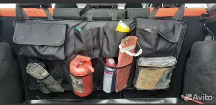 Регулируемая сумка для хранения вещей в багажнике
