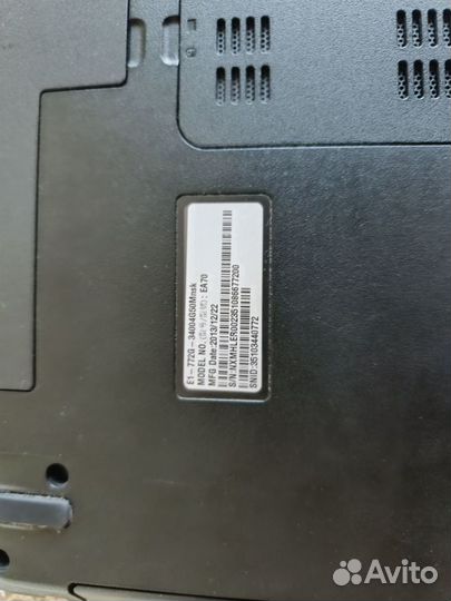 Ноутбук Acer Aspire E1-772G на запчасти