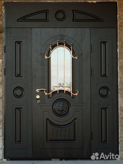 Входные уличные двери больших размеров