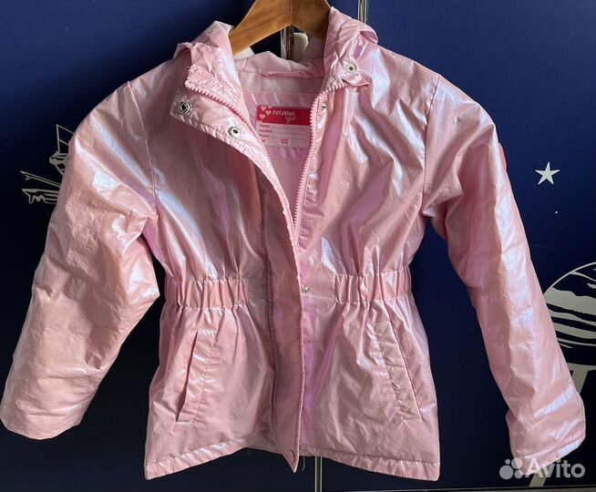 Ветровка куртка для девочки 122