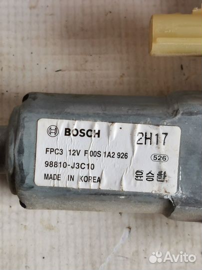 Задний моторчик стеклоподъемника Chevrolet Cruze