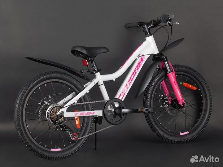 Велосипед horh tina TAD 20 (2023) White-Rose Red V