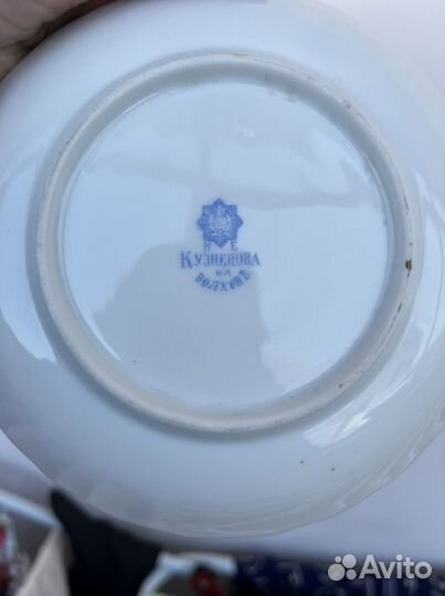 Чайная пара Кузнецов до 1917 года