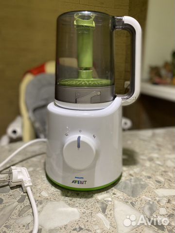 Пароварка блендер philips avent 2 в 1