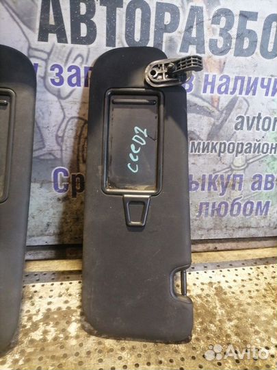 Козырек солнцезащитный Kia Ceed