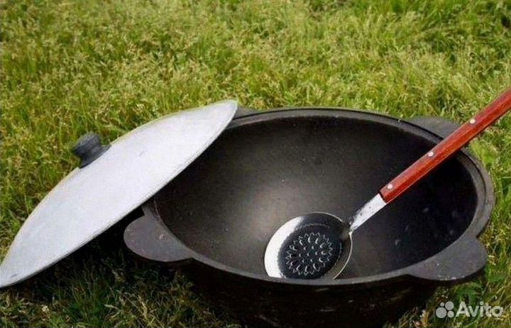 Казан Чугунный с крышкой