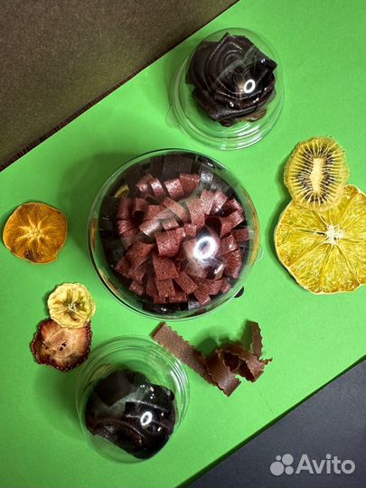 Цветы из пастилы (розочка)