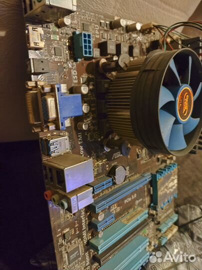 Комплект мат.плата asus z77+i5 3570k+16GB