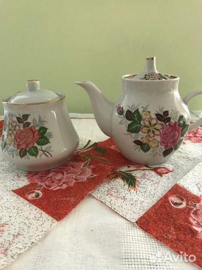 Чайники фарфоровые СССР