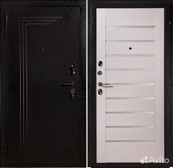 Дверь входная. Техно венге