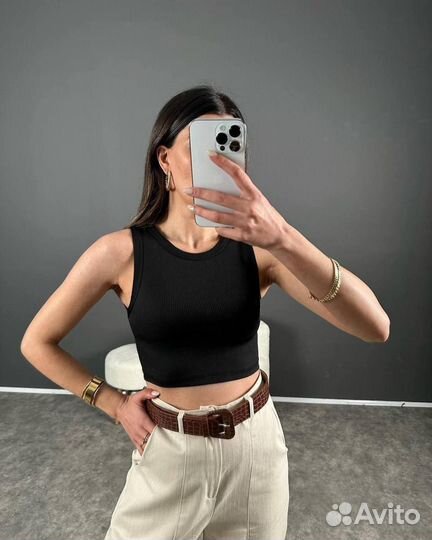 Модная женская топики новая коллекция 2025