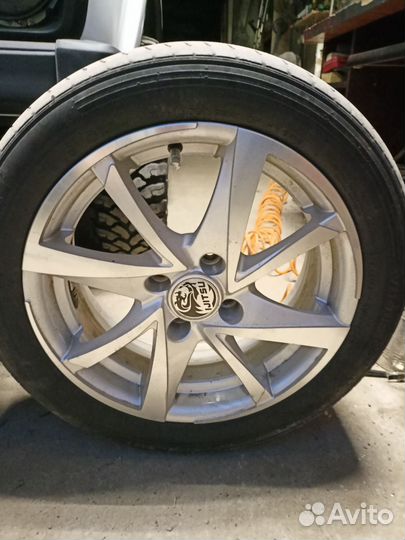 Литые диски r14 на ваз с летней резиной