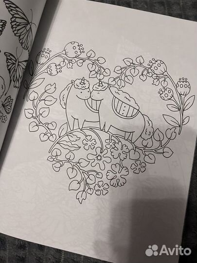 Раскраска миллион единорогов