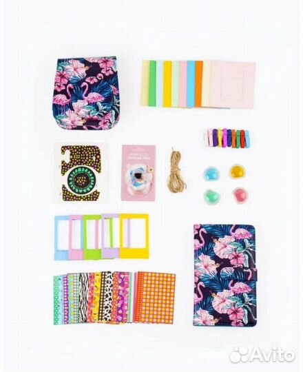 Чехол и альбом + рамочки для instax mini