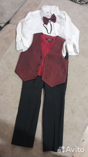 Костюм,тройка с бабочкой на мальчика