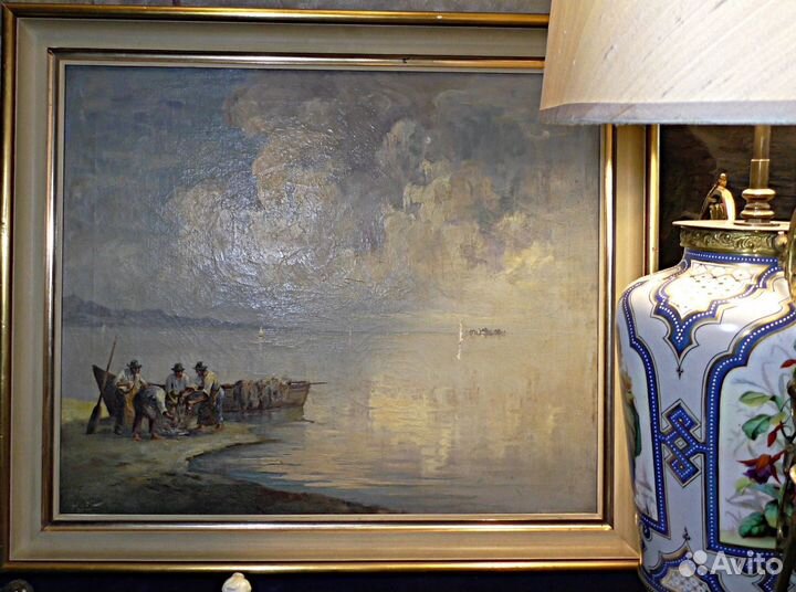 Германия.Картина.Живопись.19-20 век.Холст.Масло