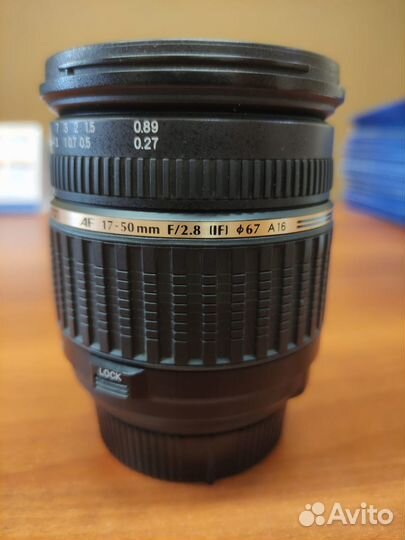 Объектив Tamron 17-50mm f/2.8 для Nikon