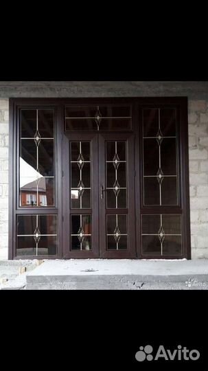 Пластиковые окна витражи двери от производителя