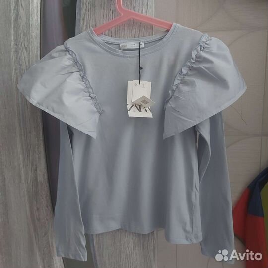 Блузка zara для девочки 140