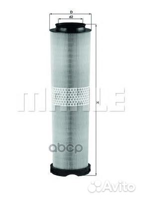 Фильтр воздушный lx816/6 Mahle/Knecht