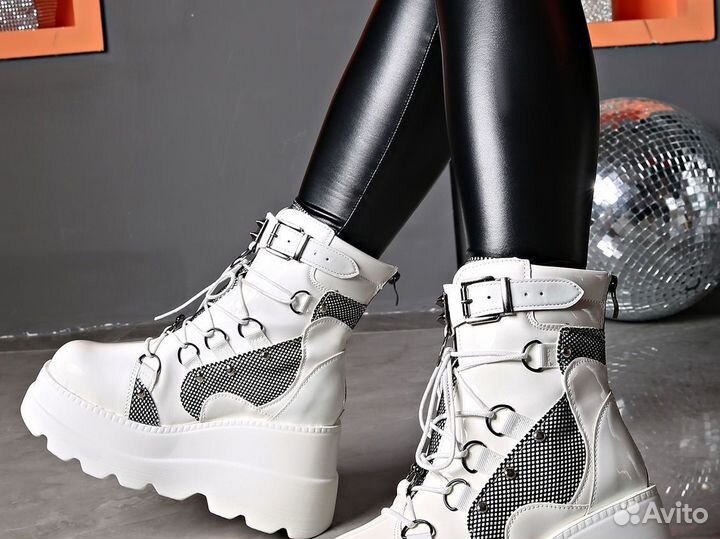 Высокие Ботинки Demonia Drain