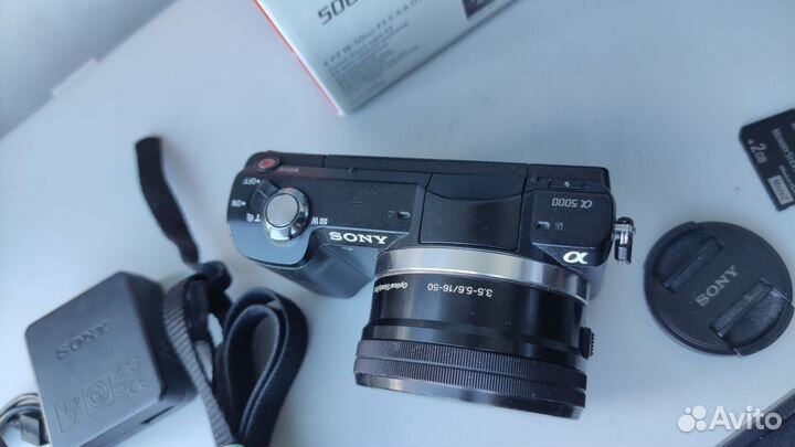 Sony A5000 kit 16-50mm (пробег 9 тыс)