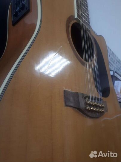 12-струнная электро-акустическая гитара Adams