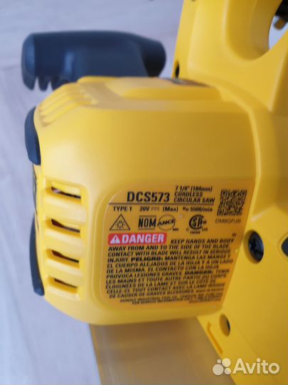 Дисковая пила dewalt dcs573