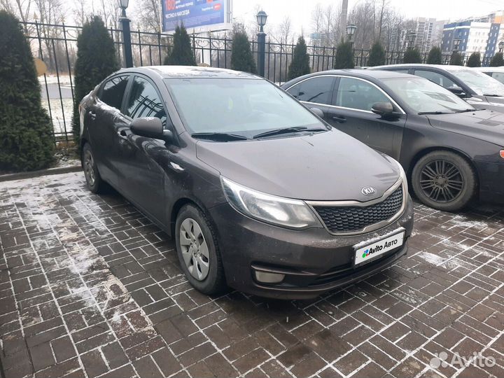 Kia Rio 1.6 МТ, 2015, 162 700 км