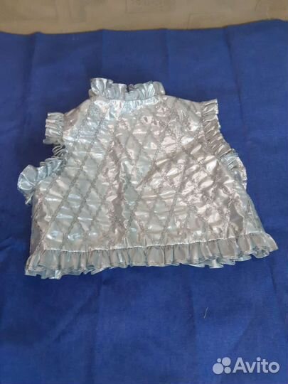 Новогодний жилет для девочки