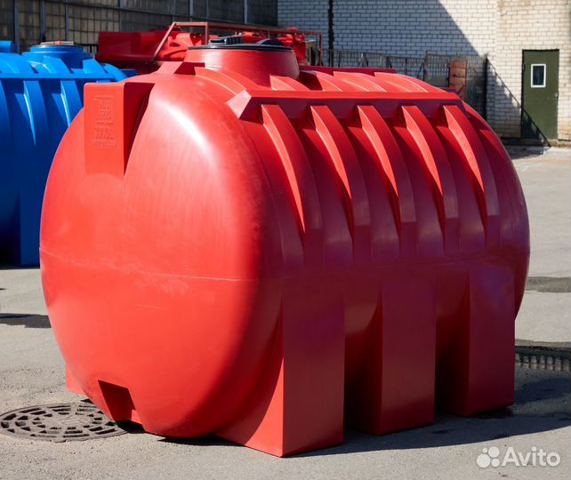 Бочка горизонтальная PT GLU 2 куба от завода