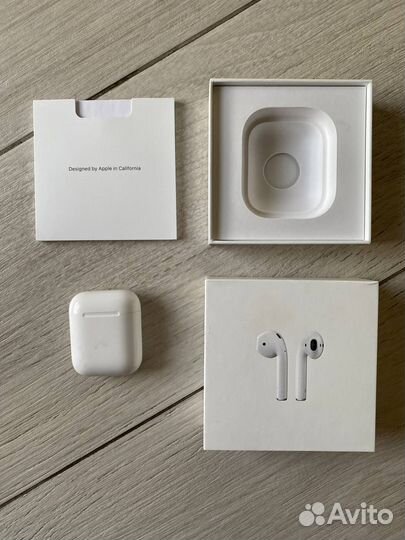 Наушники apple airpods 2