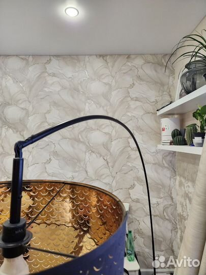 Напольная нависающая лампа IKEA skaftet